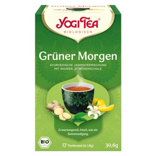 Yogi Tea, Yogi Tea Grüner Morgen (17 Beutel)