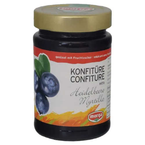 morga, morga Heidelbeer-Konfi mit Fruchtzucker (350g)