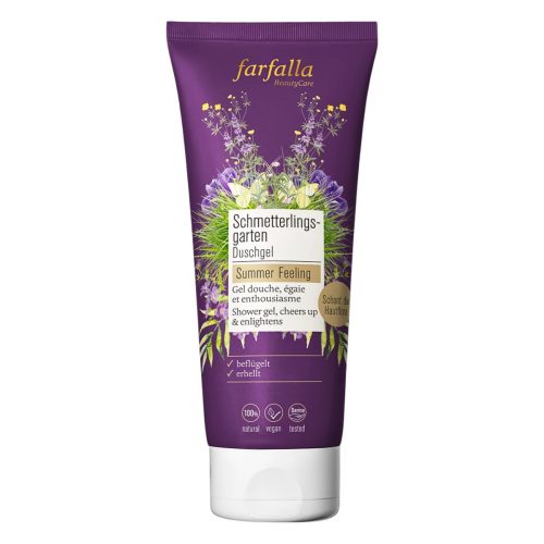 farfalla, farfalla - Schmetterlingsgarten,Duschgel, 200 ml