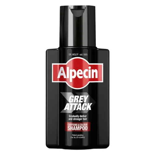 ALPECIN, Alpecin Grey Attack Coffein & Color Shampoo (200ml)
