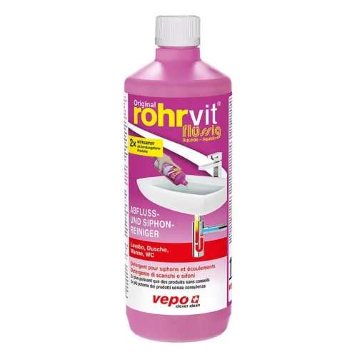 Original rohrvit, rohrvit Abflussreiniger gebrauchsfertig (1 Liter)