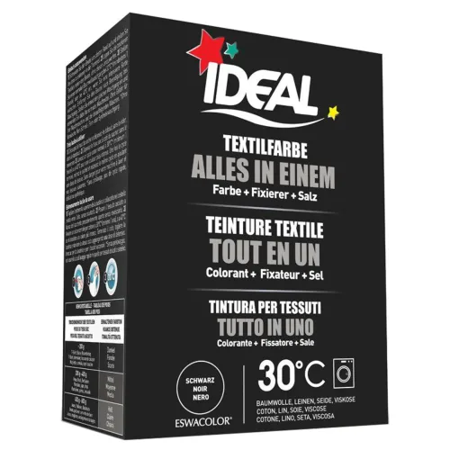 IDEAL, IDEAL Textilfarbe Alles in einem Schwarz (1 Stk)