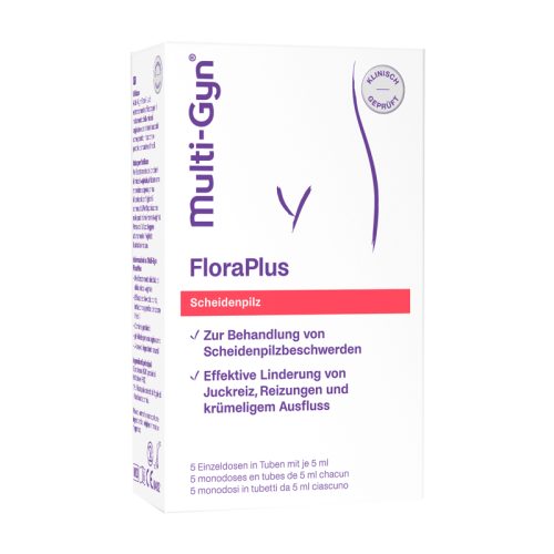 Multi-Gyn, Multi-Gyn - FloraPlus Intimpflege - Weiss - 5 Einzelanwendungen