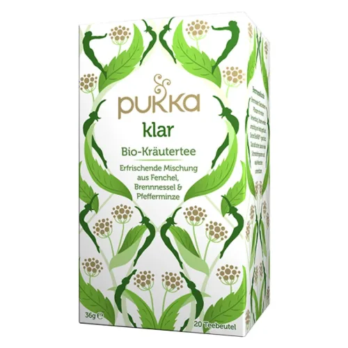 Pukka, Pukka Klar Tee Bio (20 Beutel)