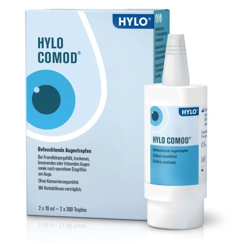 Hylo, HYLO COMOD Gtt Opht 2 Fl 10 ml