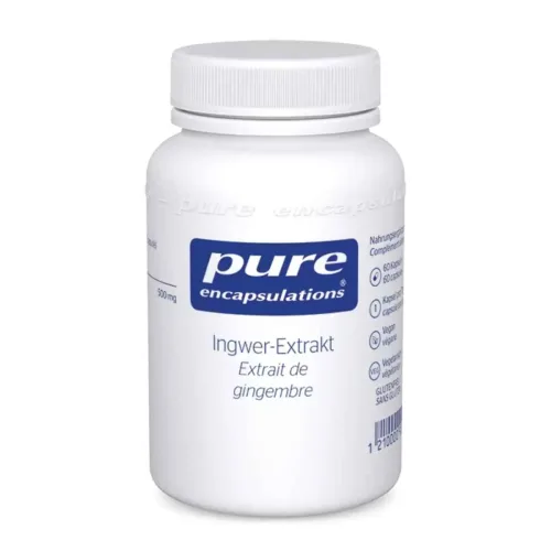 Pure Encapsulations, Pure Encapsulations Ingwer Extrakt Kapseln (60 Stk)