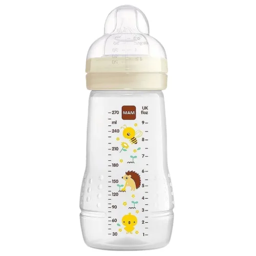Mam, MAM Easy Active Babyflasche, 2+ Monate, Unisex, 270ml (1 Stk)