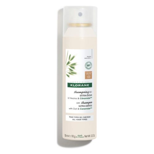 Klorane, Extra-sanftes Getöntes Trockenshampoo ? Braunes Bis Dunkles Haar ? Mit Hafer & Ceramid Damen  150 ml