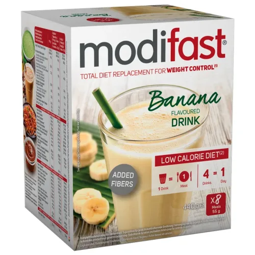 Modifast, modifast Drink Banane (8x55g)