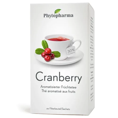Phytopharma, Phytopharma Cranberry Tee (20 Beutel)