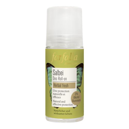 farfalla, farfalla - Salbei,KräuterfrischerDeoRoll-on, 50 ml