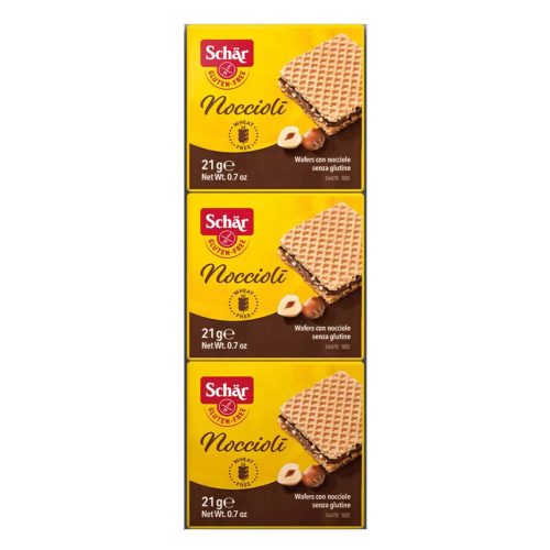 Schär, Schär Noccioli Snack 3er Pack, glutenfrei (63g)