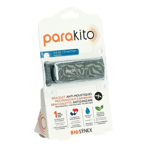 parakito, parakito Mückenarmband Erwachsene Optik Camouflage (1 Stk)