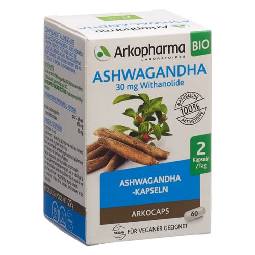 Arkocaps, ARKOCAPS Ashwagandha Kapsel Bio (60 Stück)
