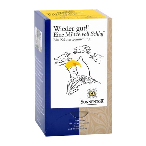 SONNENTOR, Sonnentor Wieder gut! Eine Mütze voll Schlaf Bio Tee (18x1.5g)
