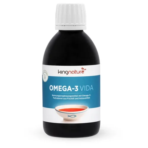 Kingnature, kingnature OMEGA-3 VIDA liquid Flasche (250ml)