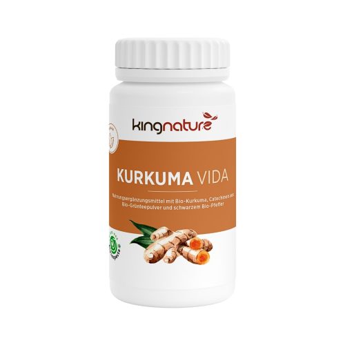 Kingnature, kingnature Kurkuma Vida Bio Kapseln (72 Stk)