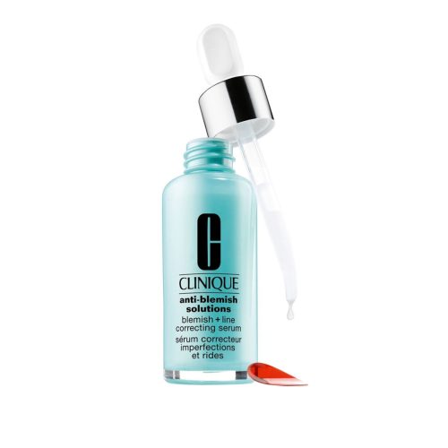 Clinique, Clinique Anti-Blemish Solutions Blemish + Line Correcting Serum Anti-Aging Gesichtsserum 30 ml