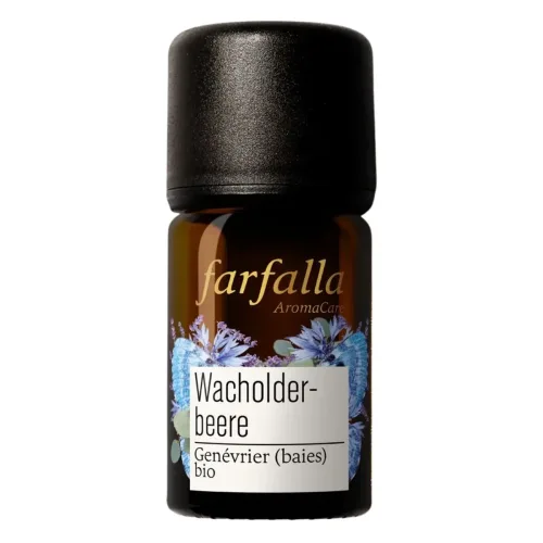 farfalla, Farfalla Wacholderbeere bio Wildsammlung Grand Cru, ätherisches Öl (5ml)