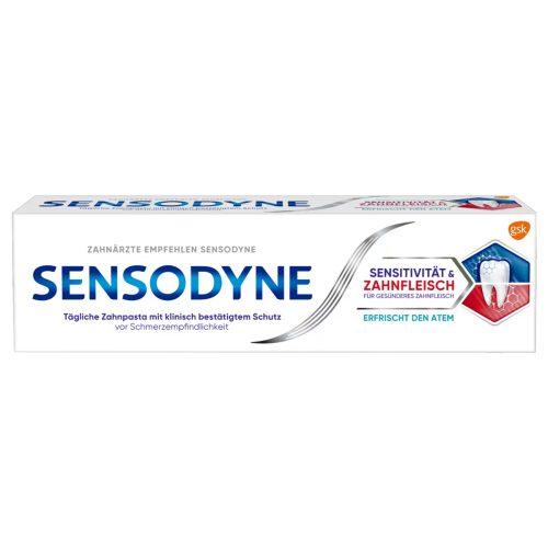 Sensodyne, Sensodyne Zahnpasta Sensitivität & Zahnfleisch