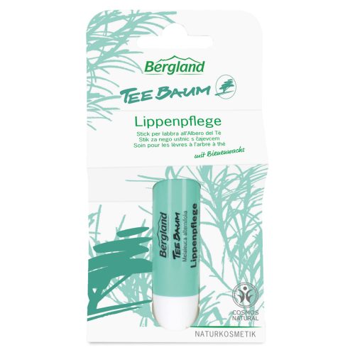 Bergland, Bergland Teebaum Lippenbalsam 4.8 g Transparent