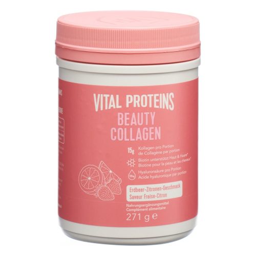 Vital Proteins, Vital Proteins - Erdbeere und Zitrone, Beauty Collagen, 271G