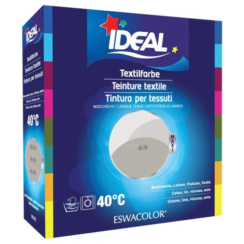 IDEAL, IDEAL MAXI Baumwolle Color No69 hellgrau (1 Stk)