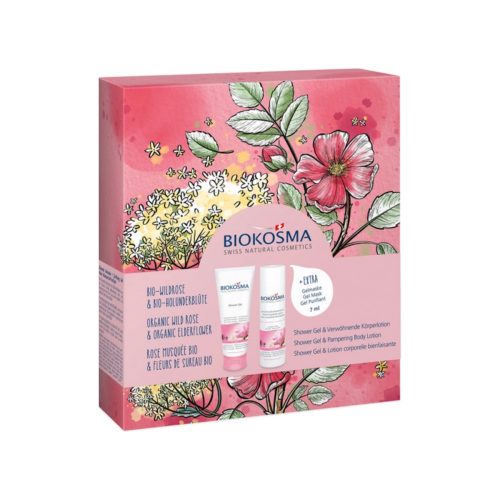 Biokosma, BIOKOSMA Geschenkset Wildrose & Holunderblüte (2-teilig)