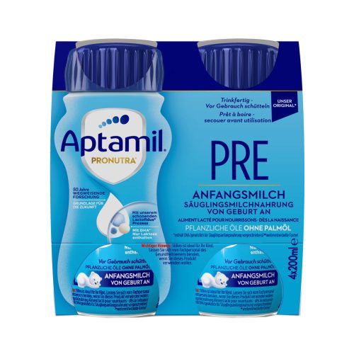 Aptamil, Aptamil PRE mit Pronutra trinkfertig (4x200ml)