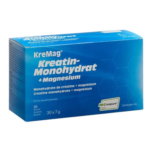 Synergen AG, KreMag Kreatin & Magnesium Pulver (30x7g)