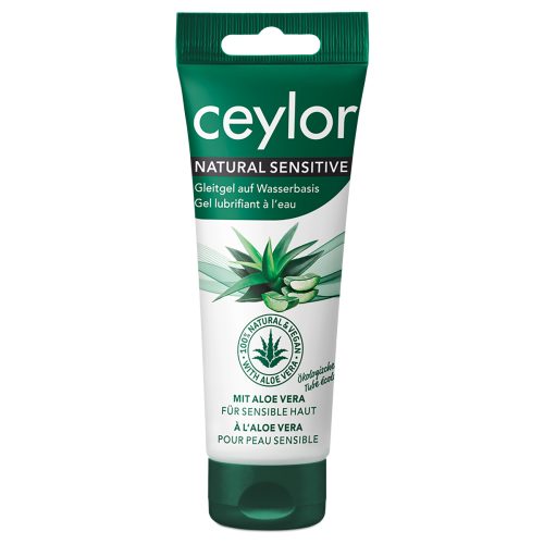 Ceylor, Ceylor - Natural Sensitive Wasserbasiertes Gleitgel - 100ml