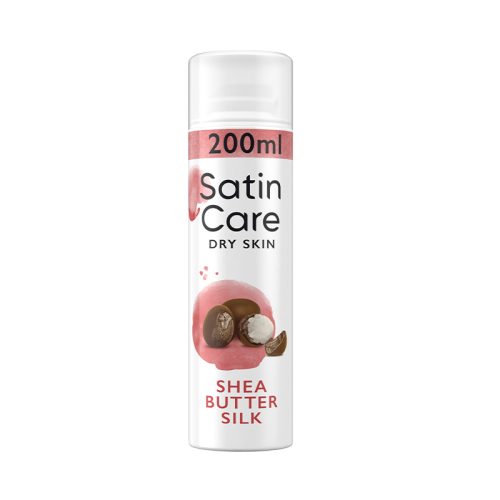 Gillette, Gillette Venus Satin Care Dry Skin Shea Butter Rasiergel (200ml)