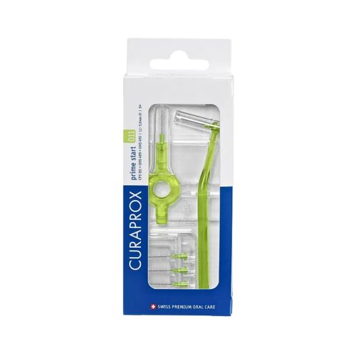 CURAPROX, CURAPROX - Interdentalbürste Set prime start, Gr. 011, 5 Stk., 5 Stücke,  Grün