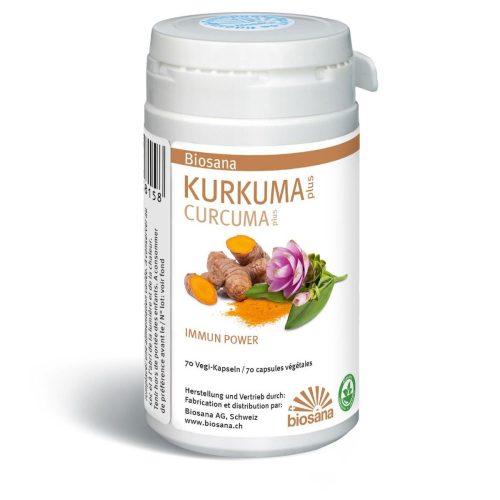 Biosana, BIOSANA Kurkuma plus Kaps Ds 70 Stk