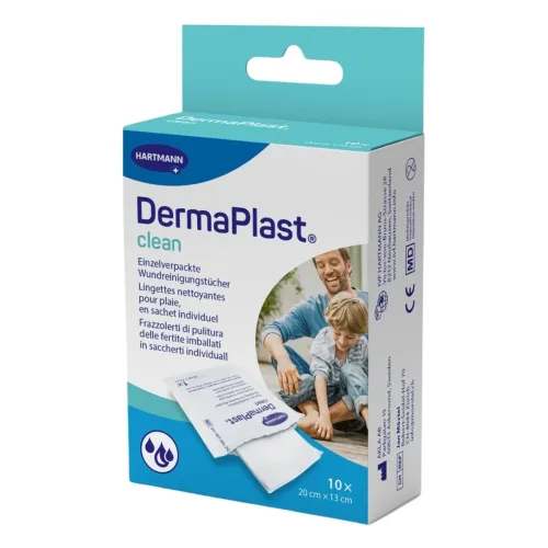 DERMAPLAST, DermaPlast Clean Wundreinigungstücher (10 Stk)