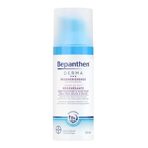 Bepanthen, Bepanthen - DERMA Regenerierende Nachtcreme, 50 ml