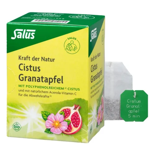 Salus, Salus Cistus Granatapfel Bio Tee (15 Beutel)