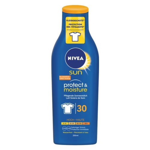 Nivea, Nivea Sun Protect & Moisture Sonnenmilch LSF 30 (250ml)
