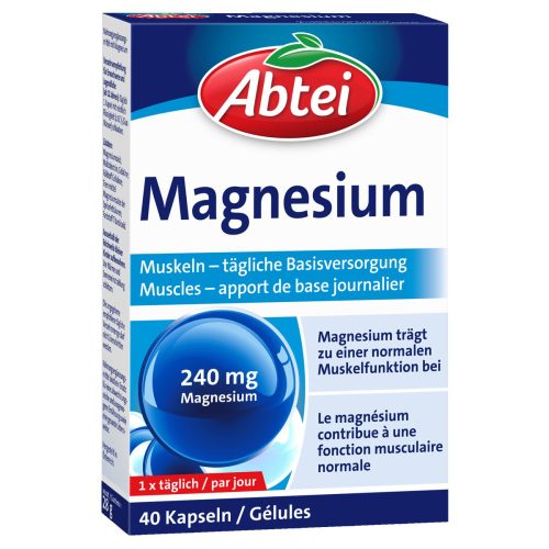 Abtei, Abtei Magnesium 240mg Kapseln (40 Stk)