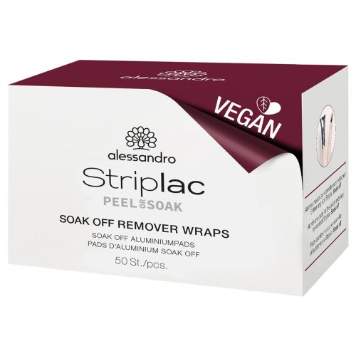 Alessandro, Alessandro Striplac Soak Off Remover Wraps 1ST