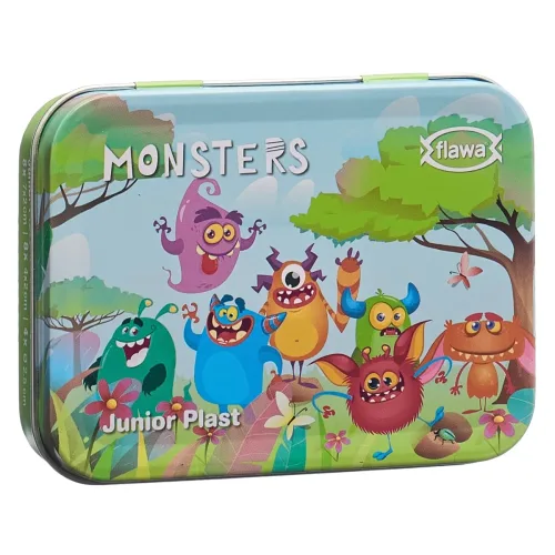 FLAWA, Flawa Junior Plast Monsters Box (20 Stk)