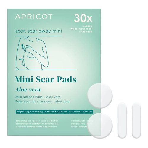 APRICOT, Apricot Wiederverwendbare Narben-Pads mit Aloe Vera Pflege Accessoires 4 ct