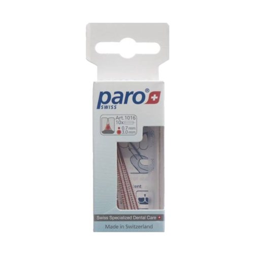Paro, paro ISOLA LONG 3mm x-fein rot zylindrisch (10 Stk)