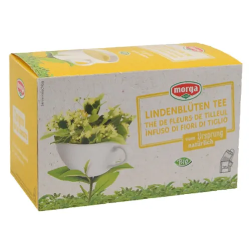morga, Morga Lindenblüten Tee Beutel Bio (20 Stk)