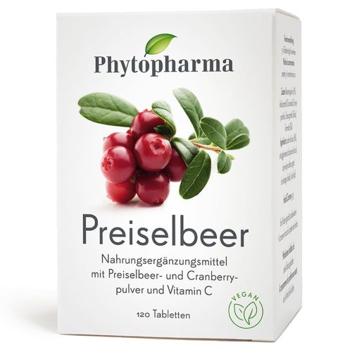 Phytopharma, Phytopharma Preiselbeer Tabletten (120 Stk)