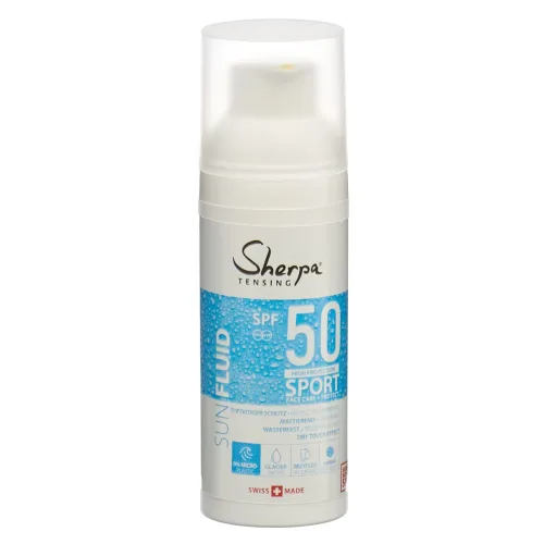 Sherpa Tensing, Sherpa Tensing Sonnen Fluid SPF 50 Sport