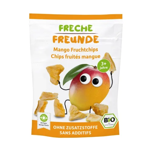 Freche Freunde, FRECHE FREUNDE Fruchtchips Mango Beutel (14g)
