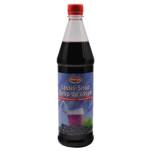 morga, morga Cassis Sirup mit Fruchtzucker (7.5dl)