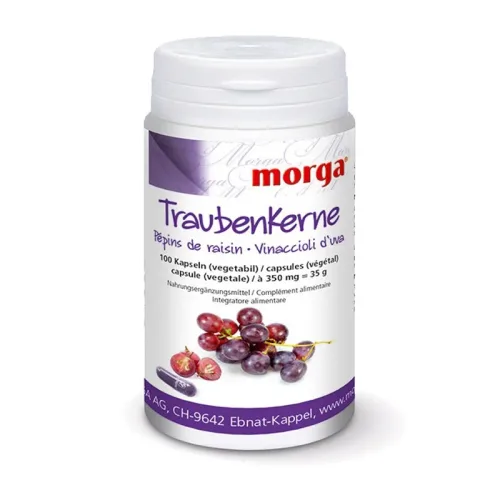 morga, Morga Traubenkerne Vegicaps (100 Stk)