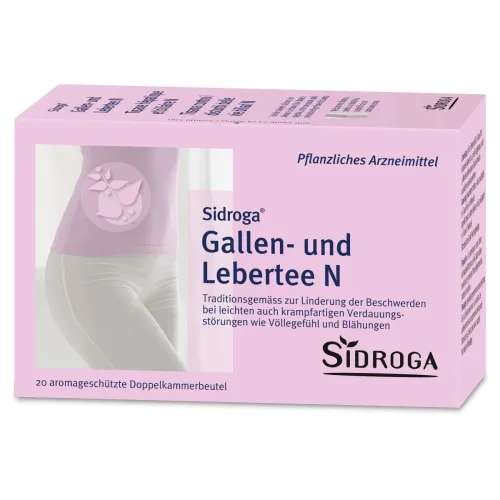 Sidroga, Sidroga Gallen- und Lebertee N (20 Beutel)